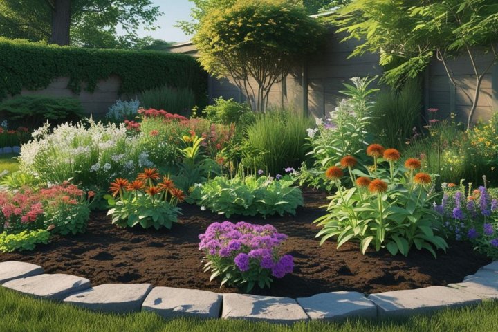 Szukamy miejsca pod rabatę bylinową